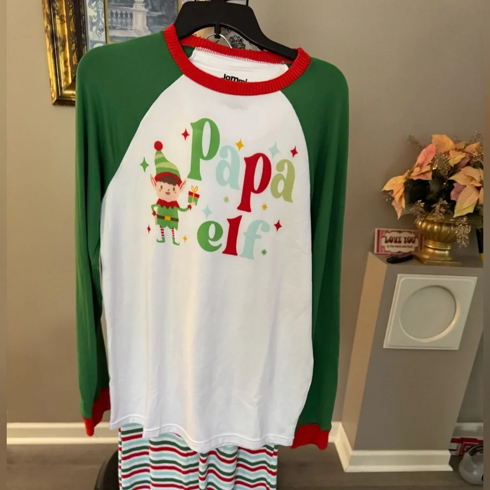 Jammies for the family Papa Elf - Picture 1 of 5